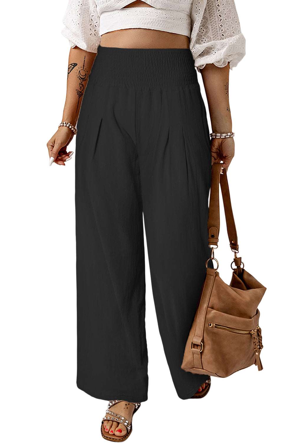 Pants High Waist Wide Leg Pants