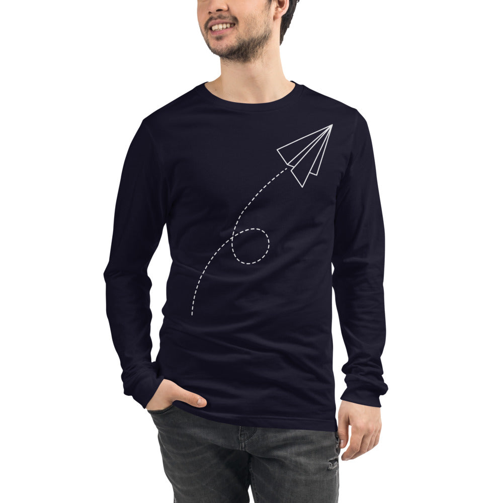 BM TEE Unisex Paper Airplane Graphic Tee