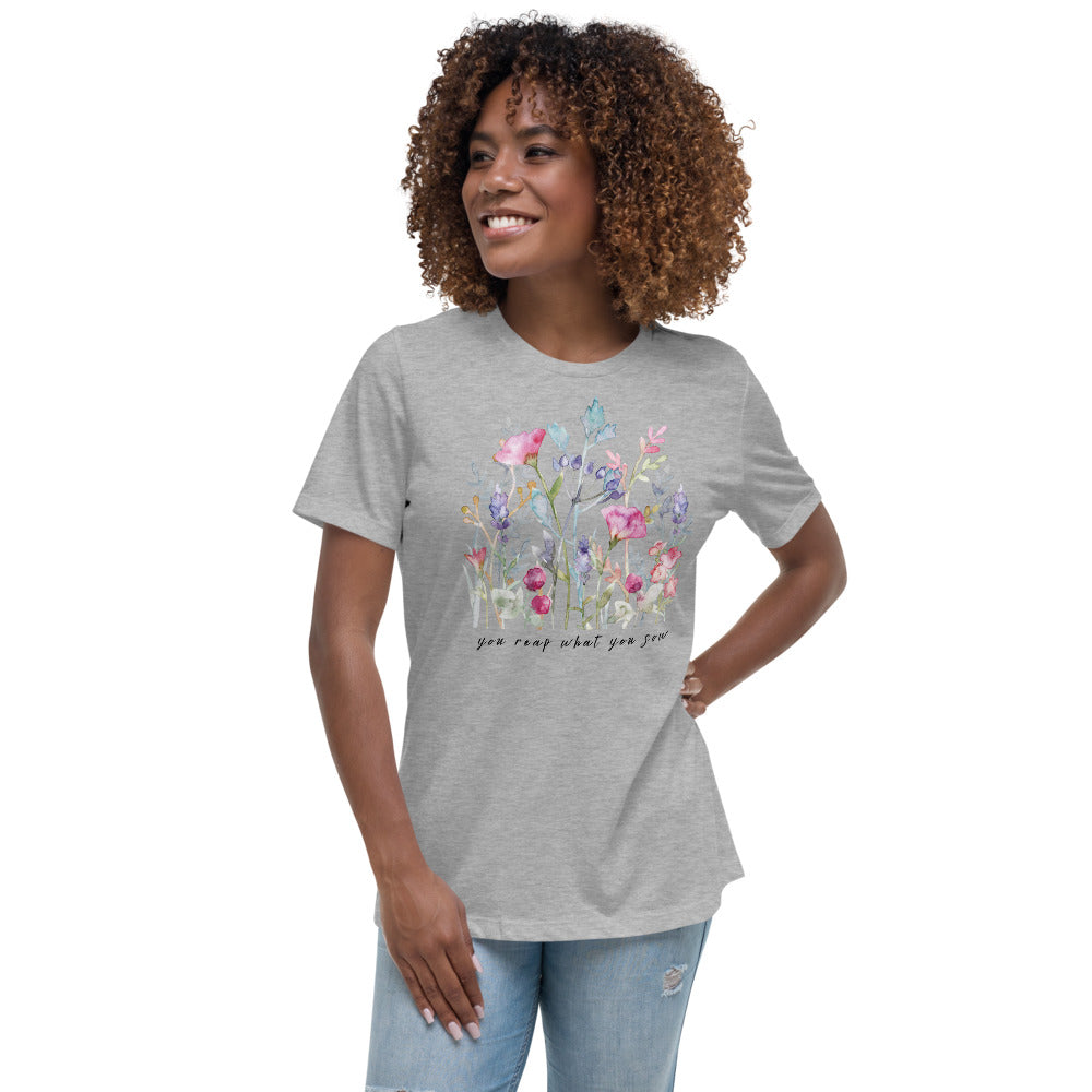 BM TEE Flowers Women's Graphic Tshirt